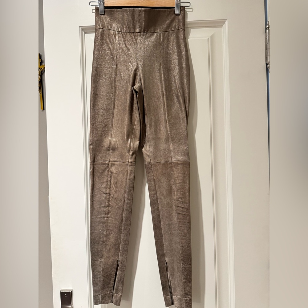 Robert Rodriquez Designer woman’s leather pants, worn once🧸